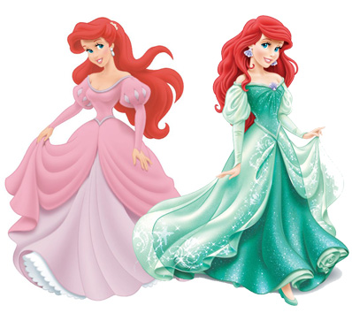 Comparação: Princesas Disney antes e depois (4/6)